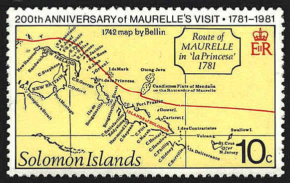 Карта путешествия Морелля