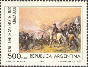 Генерал Сан-Мартин при Чакабуко