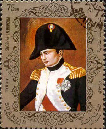 Наполеон перед вступлением в Мадрид