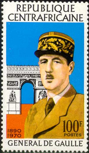 Портрет де Голля, Триумфальная арка
