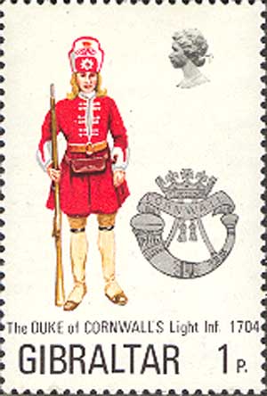 Рядовой пехотного полка герцога Корнуэльского