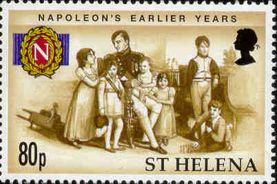 Наполеон со своими племянниками