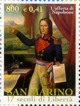 Наполеон предлагает Сан-Марино выход к морю