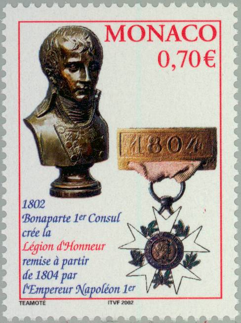 Бюст Наполеона, орден Почетного легиона