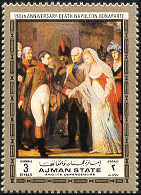 Наполеон встречает королеву Пруссии в Тильзите