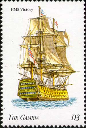 Флагманский корабль Нельсона HMS «Victory»