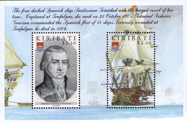 Адмирал Фредерико Гравина; «Santissima Trinidad»