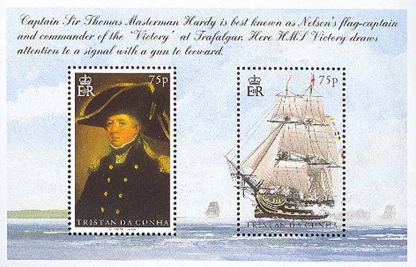 Капитан Томас Харди; HMS «Victory»