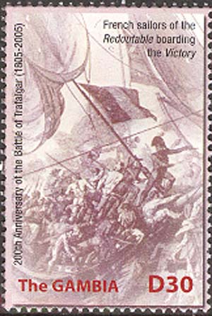 Французские моряки штурмуют HMS «Victory»