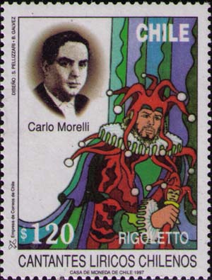 Карло Морелли в роли Риголетто