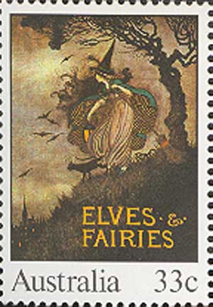 Обложка книги «Эльфы и феи»