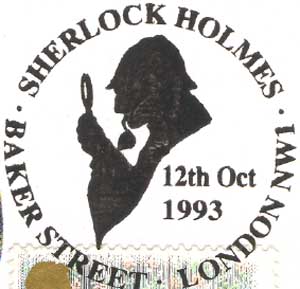 Лондон. Профиль Шерлока Холмса