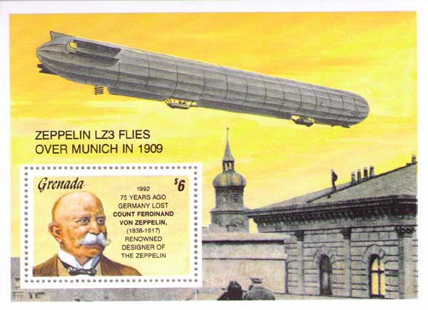 Дирижабль над Мюнхеном