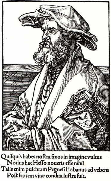 Гессус (Hessus) Гелиус Эобанус (настоящее имя Эобан Кох)(1488—1540)