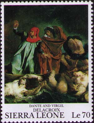Данте и Вергилий, или Ладья Данте