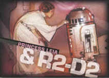 Принцесса Лейа и робот R2-D2